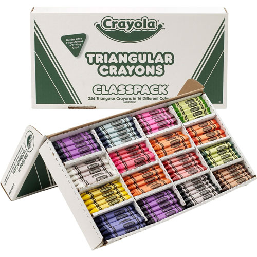 Crayola Marker Classpack, Broad Line, 16-Assorted Colors, Set of 256