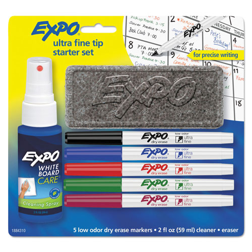 EXPO White Board CARE Dry Erase Surface Cleaner, 8 oz Spray Bottle
