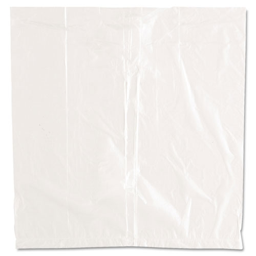 InteplastPitt Ice Bucket Liner Bags, 3 qt, 0.24 mil, 12" x 12", Clear, 1,000/Carton