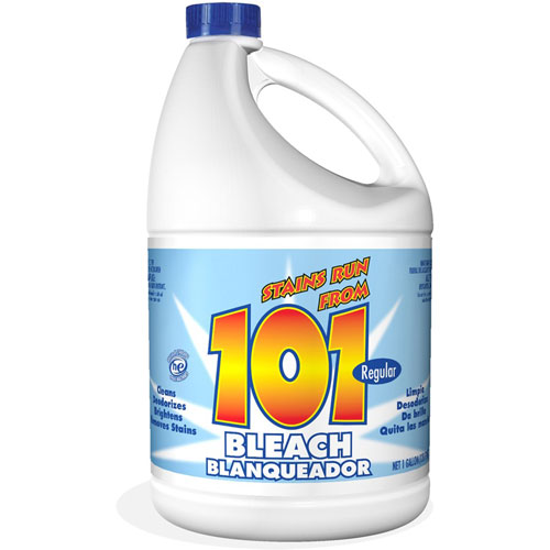 KIK Custom 101 Regular Bleach  Liquid, 128 fl oz (4 quart), 1