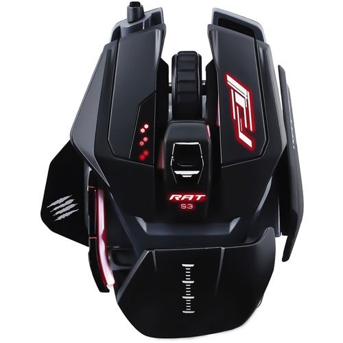 Mad Catz THE AUTHENTIC RAT PRO S3 GAMING RE-ORDER # MR03DCAMBL00
