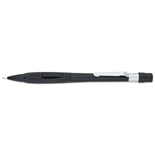 Pentel Quicker Clicker Mechanical Pencil, 0.5 mm, HB (#2.5), Black Lead, Black Barrel