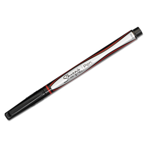 Sanford Sharpie® Plastic Point Stick Water Resistant Pen, Red Ink, Fine,  Dozen, SAN1742665DZ