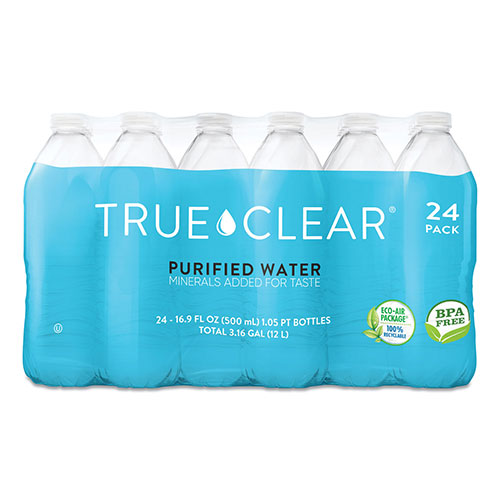 Purified Bottled Water by True Clear® TCLTRC05L24PLT