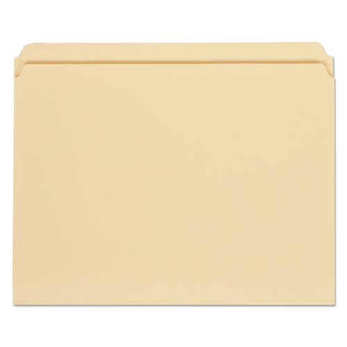 Universal Top Tab File Folders, Straight Tabs, Letter Size, 0.75" Expansion, Manila, 100/Box