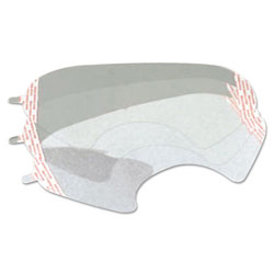 3M 6000 Series Half and Full Facepiece Accessories, Lens Cover, Clear