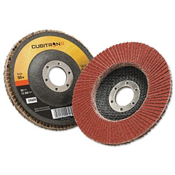 3M Cubitron II™ Flap Disc 967A, 4-1/2 in dia, 60 Grit, 7/8 in Arbor, 13,300 RPM, Type 27