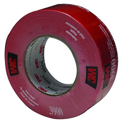 3M Duct Tape 3900, 1.88 in x 60 yd x 8.1 mil, Red