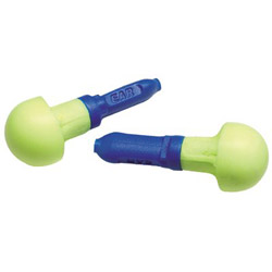 3M E-A-R™ Push-Ins Foam Earplug, Polyurethan, Blue/Yellow, Uncorded
