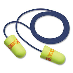 3M E-A-Rsoft Metal Detectable Soft Foam Earplugs, 32 dB NRR, Yellow, 200/Box