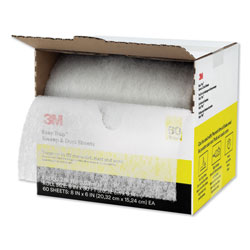 3M Easy Trap Duster, 8 in x 30 ft, White, 60 Sheet Roll