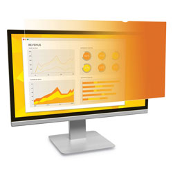 3M Gold Frameless Privacy Filter For 21.5 in Widescreen Monitor, 16:9 Aspect Ratio