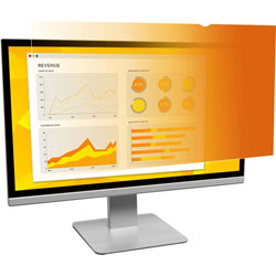 3M Gold Privacy Filter Gold, Glossy For 23.6 in Widescreen Monitor