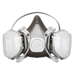 3M 5000 Series Half Facepiece Respirators, Large, Organic Vapors/P95