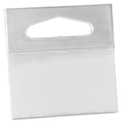 3M J-Hook Hang Tags with Delta Punched Holes, 2" x 2"