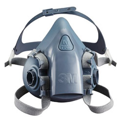 3M Half Facepiece Respirator 7500 Series, Medium