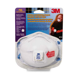 3M Odor Relief Respirator, 1/PK, White