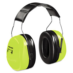 3M PELTOR™ Optime™ 105 Earmuff, 30 dB NRR, Hi-Viz Green, Over-the-Head