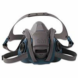 3M Rugged Comfort Quic-Latch Half-Facepiece Reusable Respirator, Medium