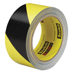 3M Safety Stripe Tape, 2 in x 108 ft, Black/Yellow