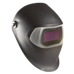 3M Speedglas 100 Series Helmets, Shade 3, 8 to 12, Black, 3.66 in x 1.73 in Window