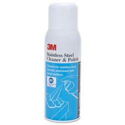 3M Stainless Steel Cleaner and Polish, Lime Scent, 10 oz Aerosol Spray