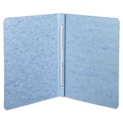Acco Pressboard Report Cover, Prong Clip, Letter, 3 in Capacity, Light Blue