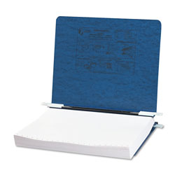 Acco PRESSTEX Covers with Storage Hooks, 2 Posts, 6 in Capacity, 11 x 8.5, Dark Blue