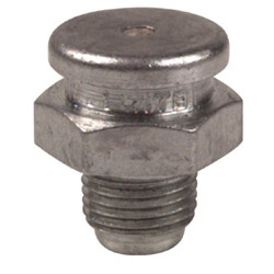 Alemite Button Head Fittings, Straight, 3/4 in, Male/Male, 1/8 in (PTF)