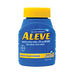 Aleve® Pain Reliever Tablets 220 mg, 320/Bottle