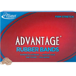 Alliance Rubber Rubber Bands, Size 8, 1 lb., 7/8" x 1/16", Advantage