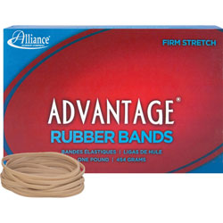 Alliance Rubber Rubber Bands, Size 33, 1 lb., 3 1/2" x 1/8", Advantage