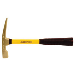 Ampco Bricklayer's Hammer, 1-1/2 lb, 14 in L