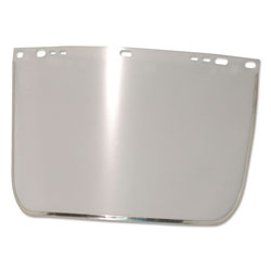Anchor Visor, Clear, Aluminum Bound, 9 in x 15-1/2 in, for Jackson Safety® Head Gear/Cap Adaptors