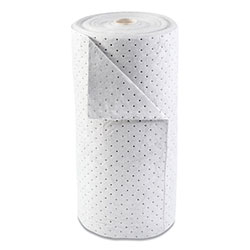 Anchor Oil-Only Sorbent Roll, Heavy-Weight, Absorbs 24 gal, 30 in x 120 ft