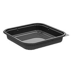 Anchor Packaging 8 in Culinary Square, 1 Compartment Base Microwavable Take-Out Container