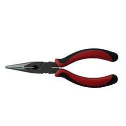 Anchor Solid Joint Long Nose Pliers, Drop Forged Steel, 6 in