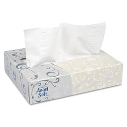 Angel Soft Facial Tissue, White, 50 Sheets/Box, 60 Boxes/Carton
