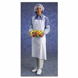 Ansell AlphaTec® 54-290 Polyethylene Apron, 28 in x 45 in, White