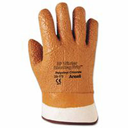 Ansell ActivArmr® Winter Monkey Grip® Gloves, Rough Finish, Size 10, Orange