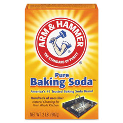 Arm & Hammer® Baking Soda, 2 lb Box, 12/Carton