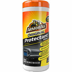 Armor All Original Car Protectant Wipes, For Car, Automotive, Disposable, UV Resistant, Lint-free, Multi