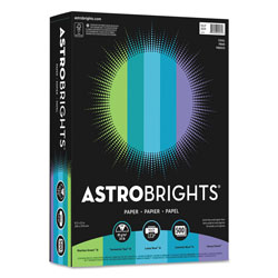 Astrobrights Color Paper -  inCool in Assortment, 24lb, 8.5 x 11, Assorted Cool Colors, 500/Ream