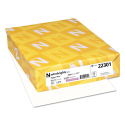 Astrobrights Color Paper, 24 lb, 8.5 x 11, Stardust White, 500/Ream (WAU22301)