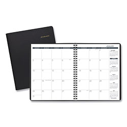 At-A-Glance Monthly Planner, 8.75 x 7, Black Cover, 12-Month (Jan to Dec): 2024
