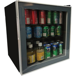Avanti Products Refrigerator, 1.6 Cubic Feet, 18-1/4 inWx17-1/4 inLx20 inH, Black