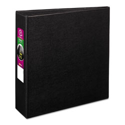 Avery Durable Non-View Binder with DuraHinge and Slant Rings, 3 Rings, 3 in Capacity, 11 x 8.5, Black