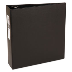 Avery Economy Non-View Binder with Round Rings, 3 Rings, 3" Capacity, 11 x 8.5, Black (AVE03602)