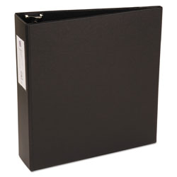 Avery Economy Non-View Binder with Round Rings, 3 Rings, 3" Capacity, 11 x 8.5, Black (AVE04601)