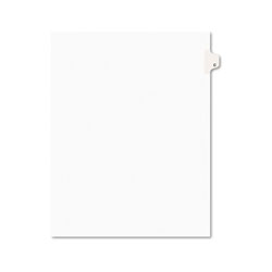 Avery Preprinted Legal Exhibit Side Tab Index Dividers, Avery Style, 26-Tab, C, 11 x 8.5, White, 25/Pack